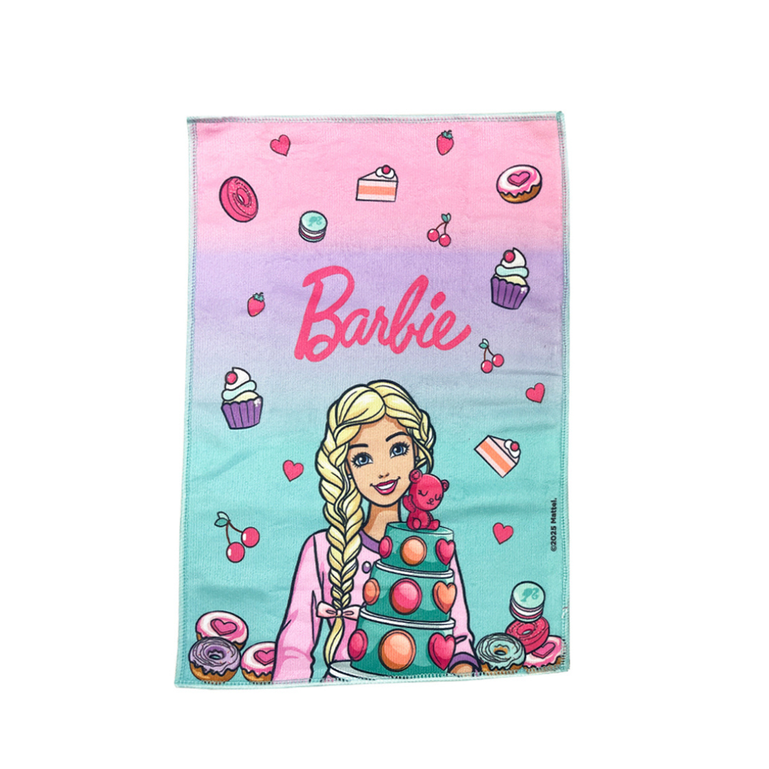 Set de toalla x2 Barbie Cupcakes 0