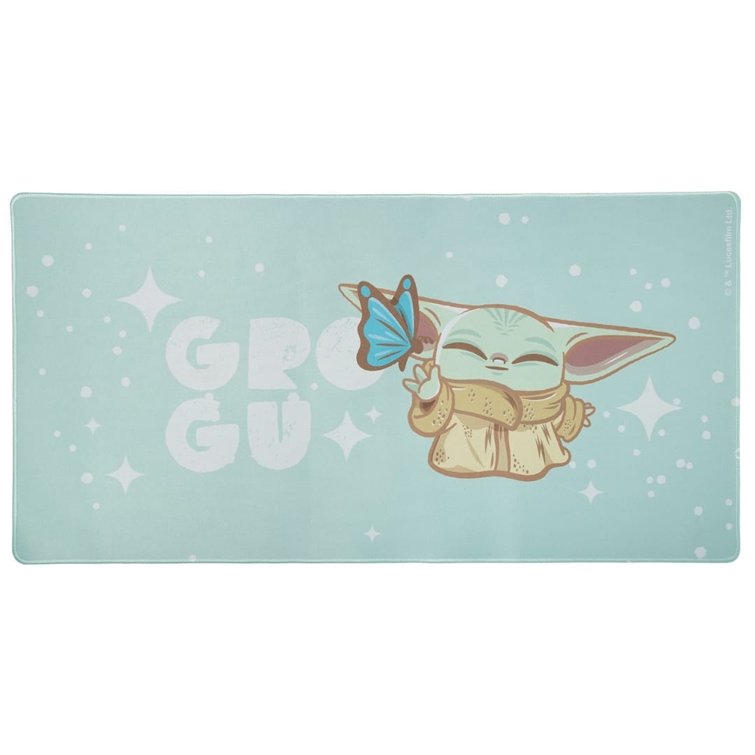 Mouse Inalambrico + Pad Desk Star Wars Baby Yoda Neopreno Antideslizante 80x40 CM Mod 12