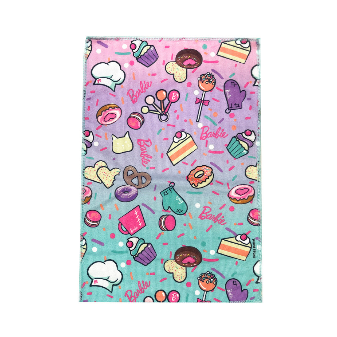 Set de toalla x2 Barbie Cupcakes2