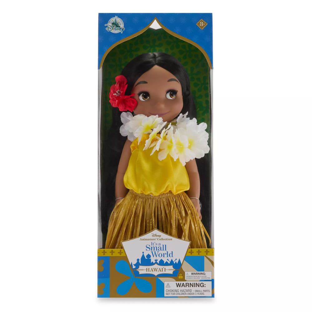 Muñeca Animator Princesa Musical ''It's a Small World'' Hawaii Disney Store Coleccionable3