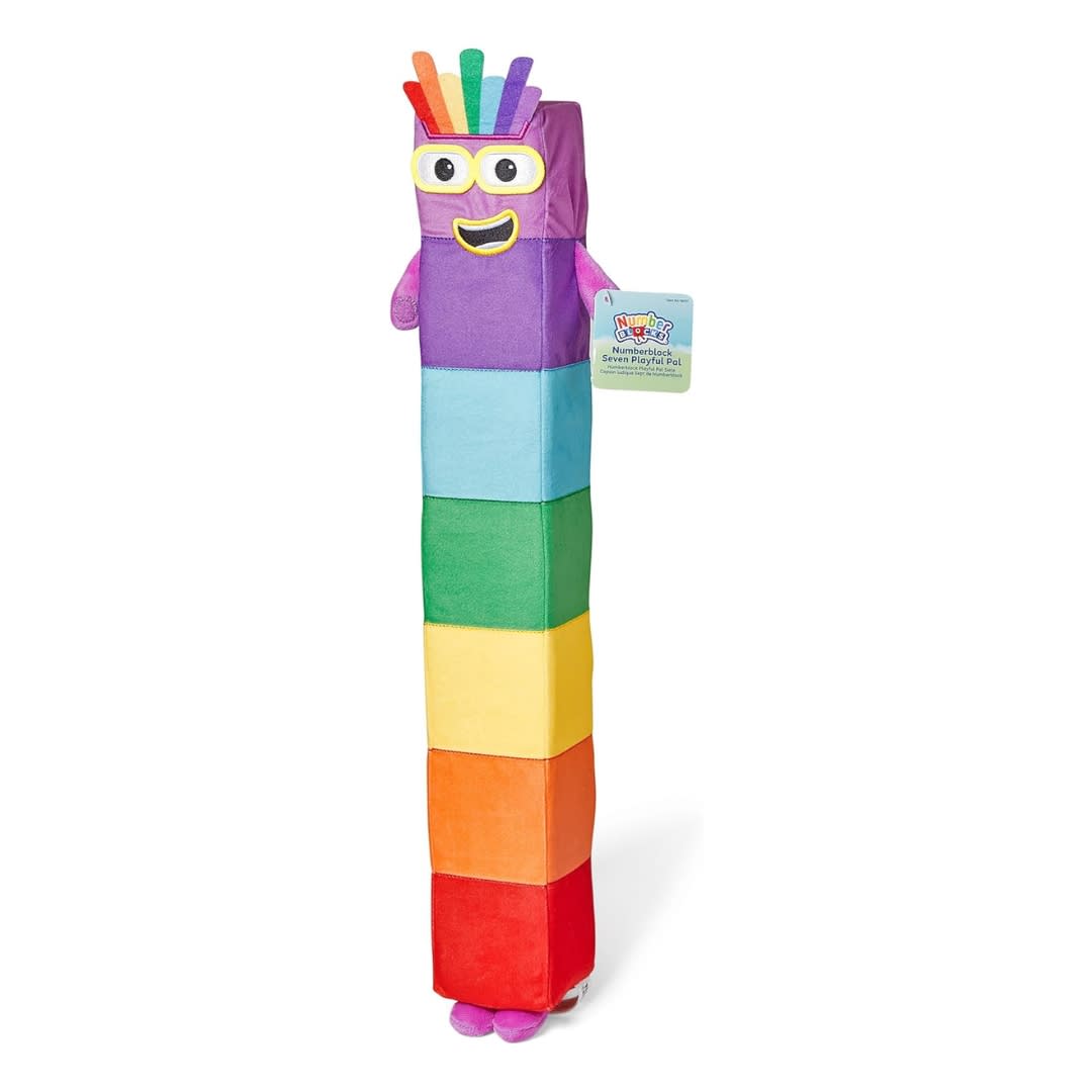 Peluche Numberblock Numero 7 Numberblocks 0