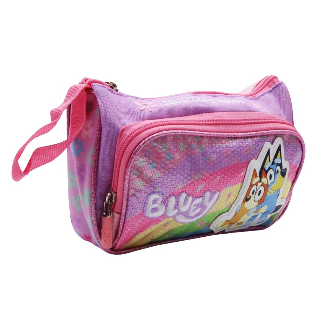 Pack Escolar Mochila Bluey Bingo Rosado Nido6