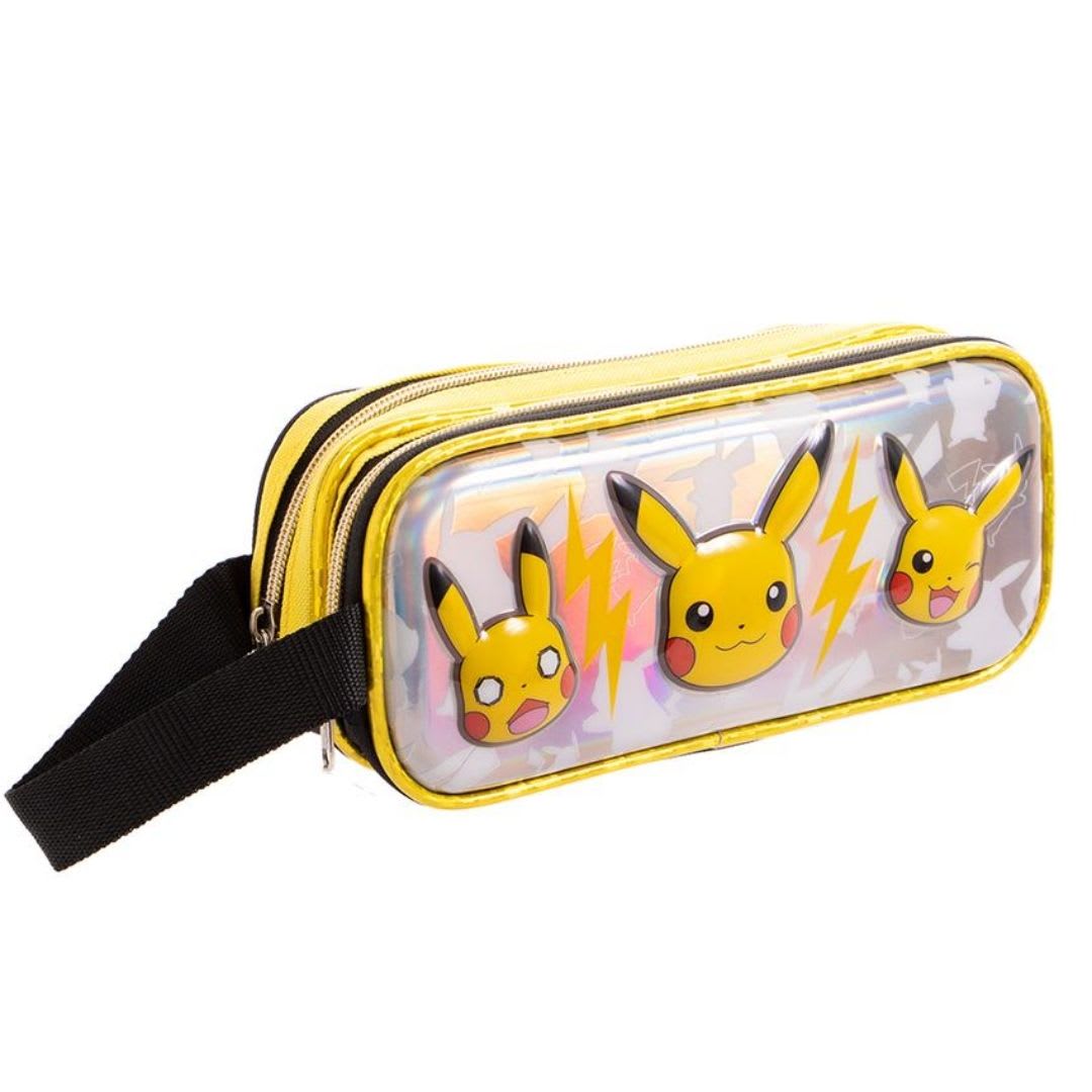 Cartuchera Escolar Pokemon 3D Pikachu3