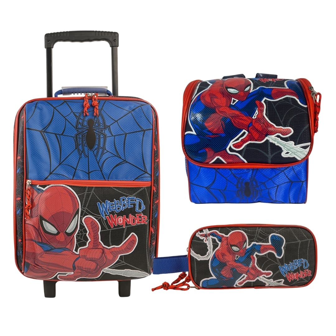 Pack Escolar Maleta Spiderman Araña Oficio 0