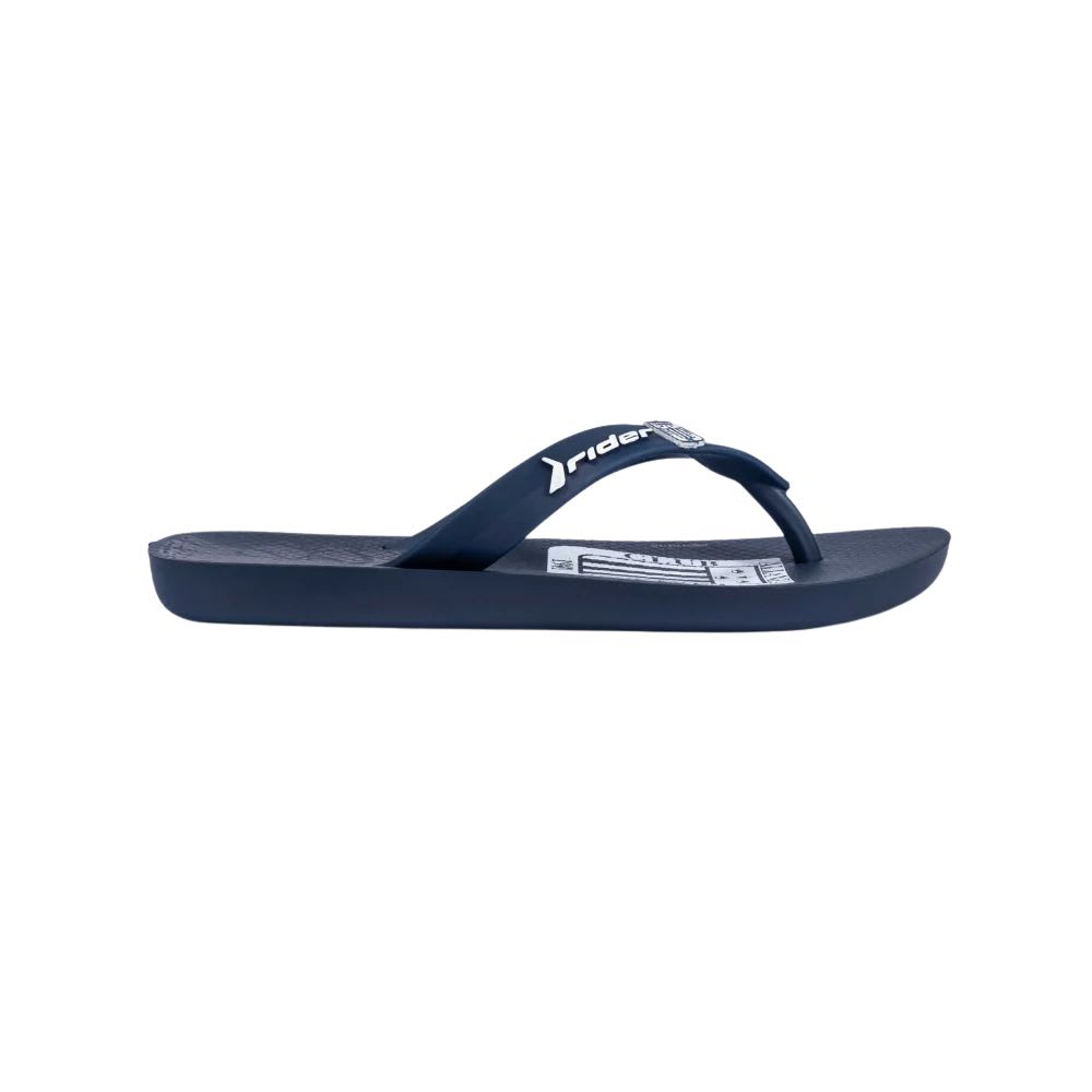 Sandalias Hombre Playera Slide Alianza Lima Gallo Futbol Rider Azul Blanco3