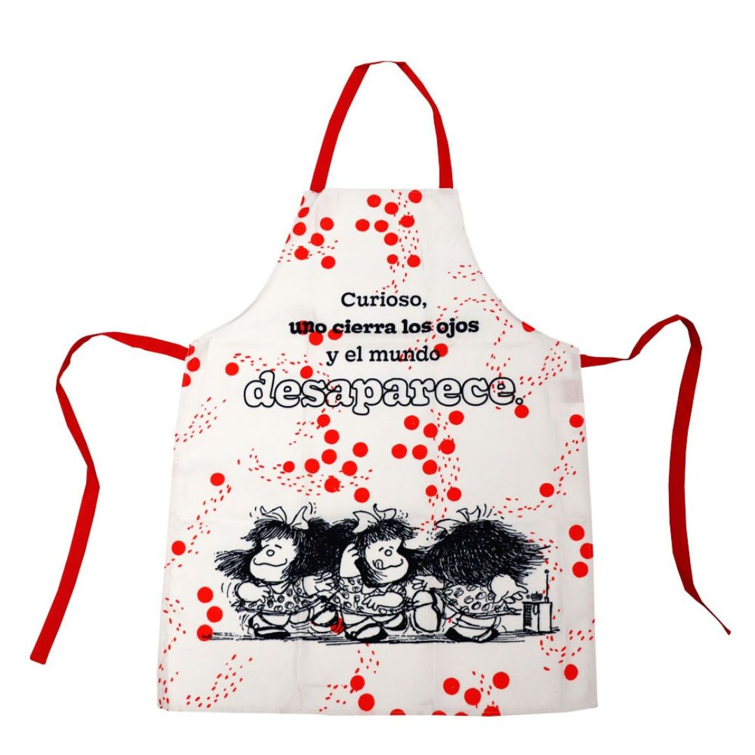 Mandil Delantal Impermeable de Cocina Adulto Mafalda 0