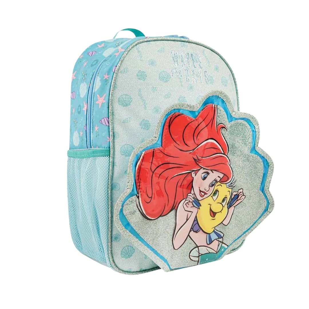 Pack Escolar Mochila Princesa Ariel La Sirenita Nido2