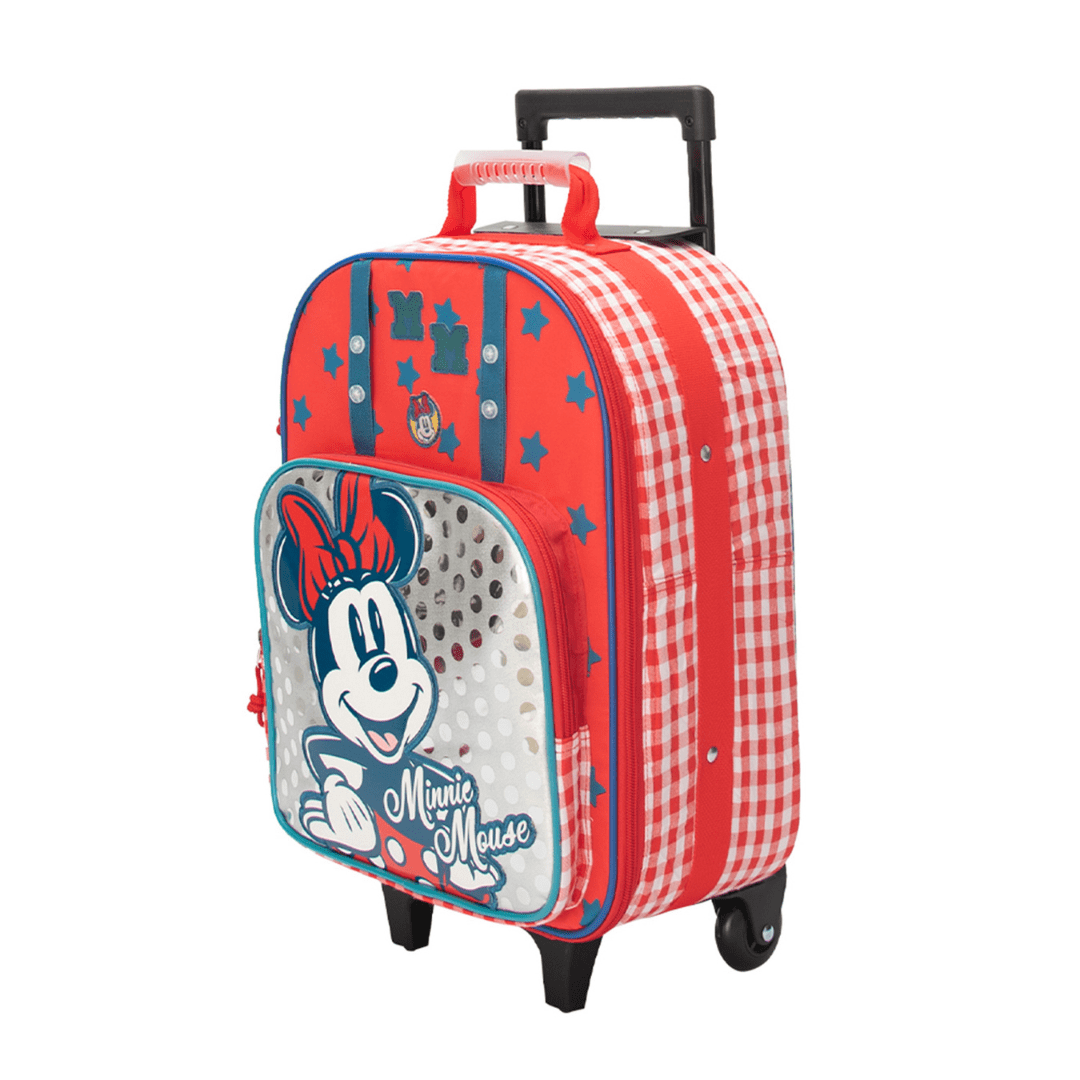 Pack Escolar Maleta Oficio Premium Disney Minnie Mouse Plateado2