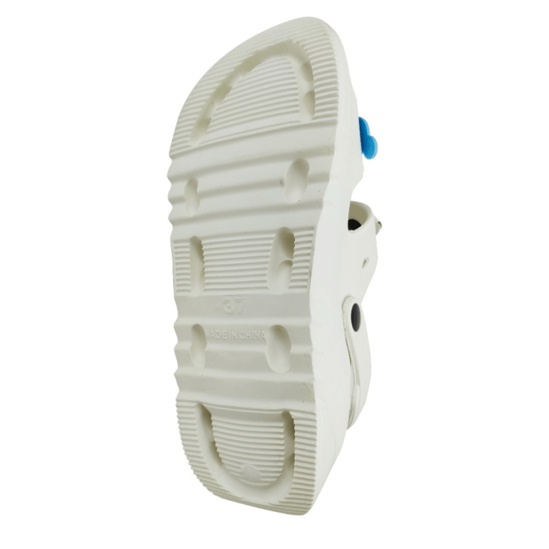 Sandalias Mujer Playera Plataforma BT21 Blanco3