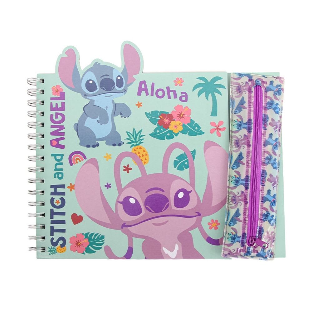 Cuaderno Set para Colorear Anillado Artesco Stitch 0