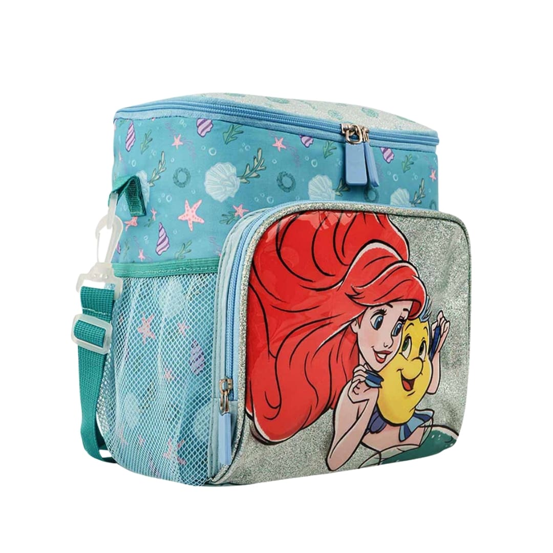 Pack Escolar Mochila Princesa Ariel La Sirenita Nido4