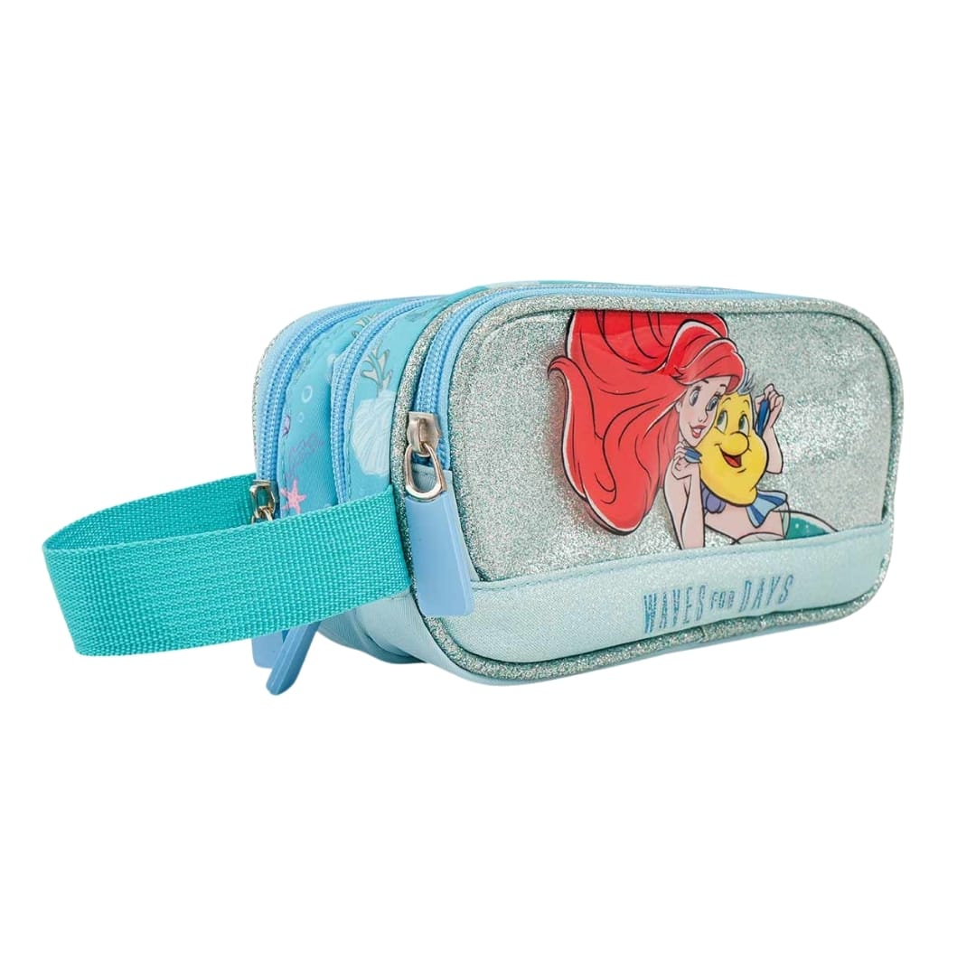 Pack Escolar Maleta Princesa Ariel La Sirenita Nido5
