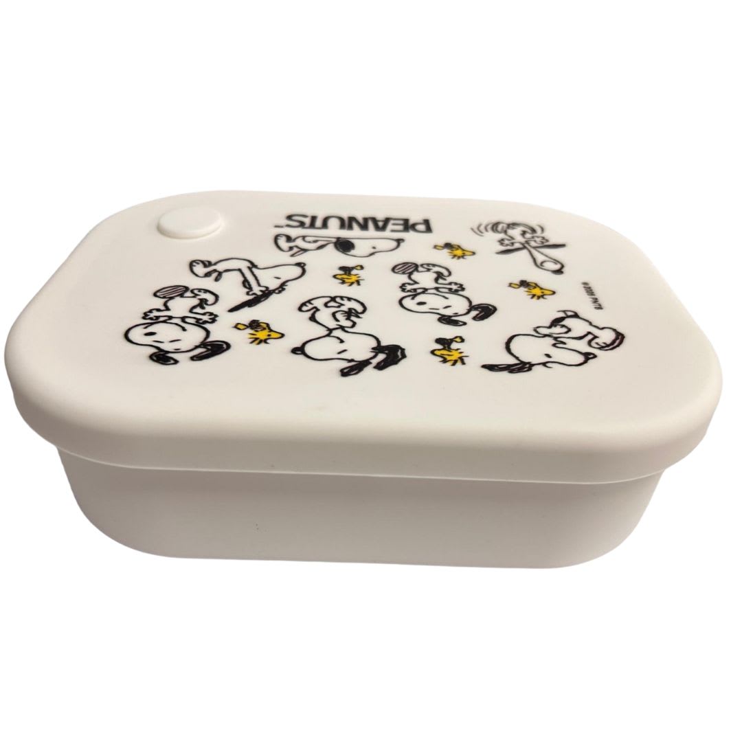 Taper Silicona Escolar Snoopy Blanco 770 ML2