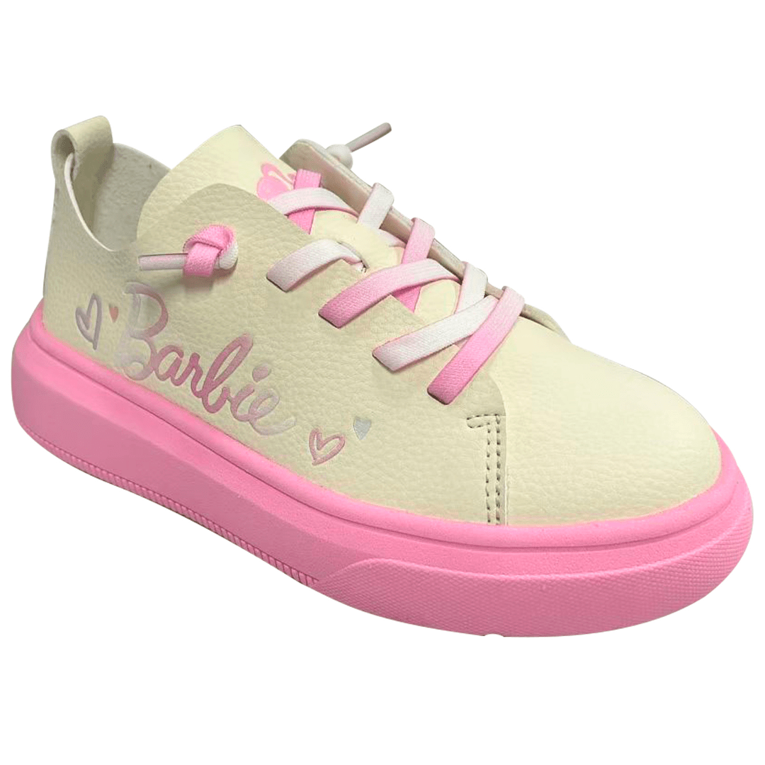 Zapatillas Niña Casual Barbie Beige2