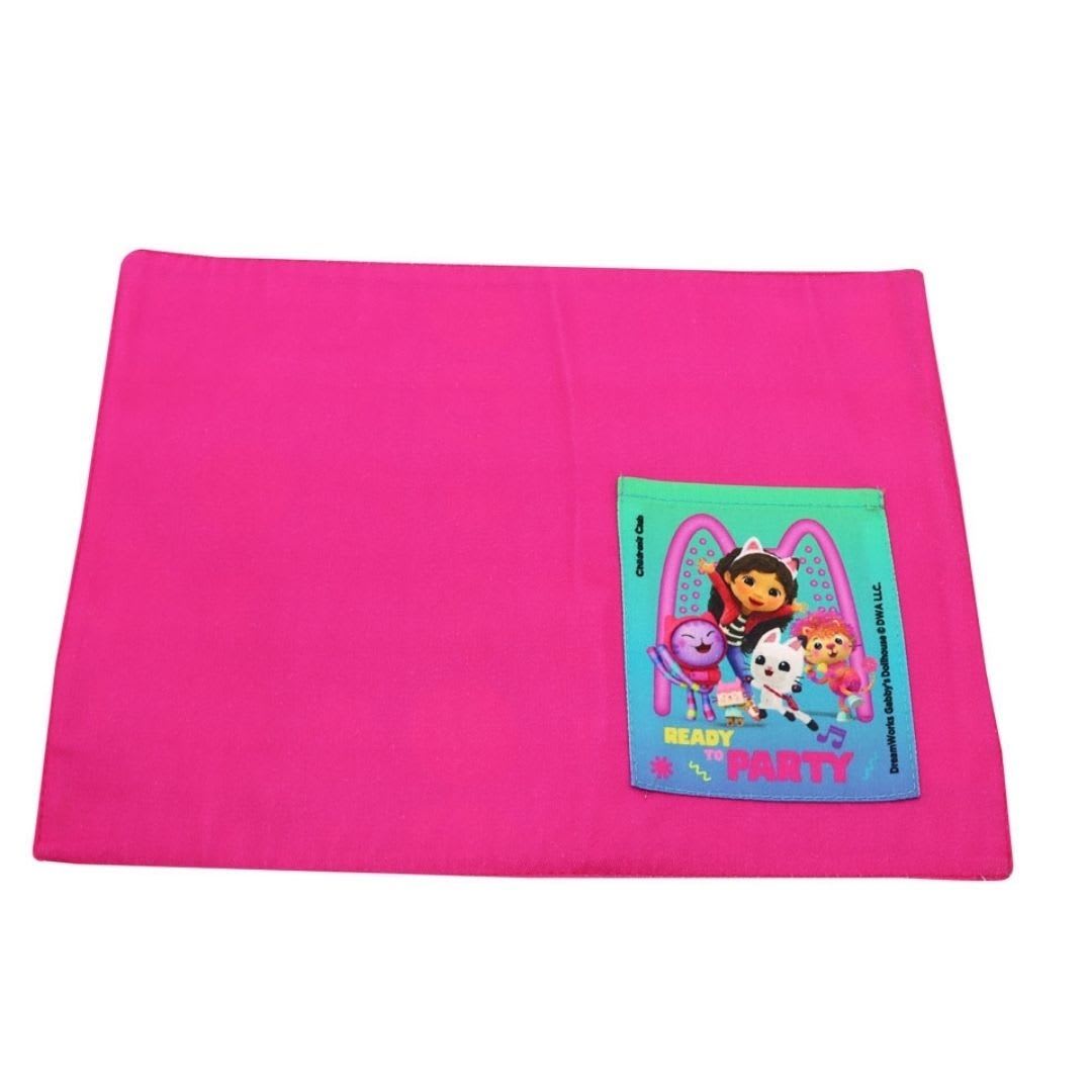 Pack Escolar Gabby Dollhouse Cubiertos + Individual + Taper Snack3