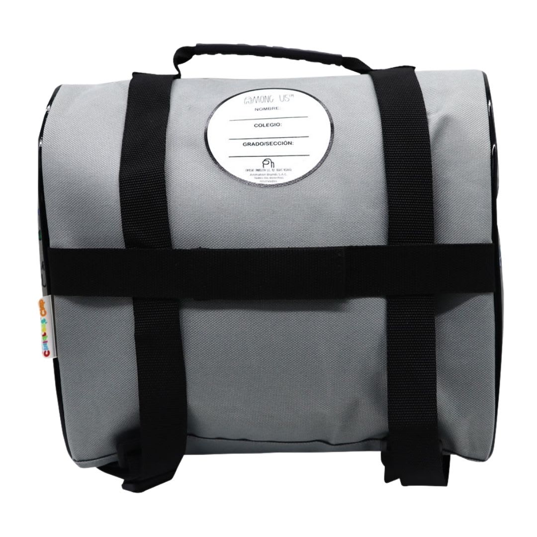 Pack Escolar Mochila Among Us Rojo Oficio5