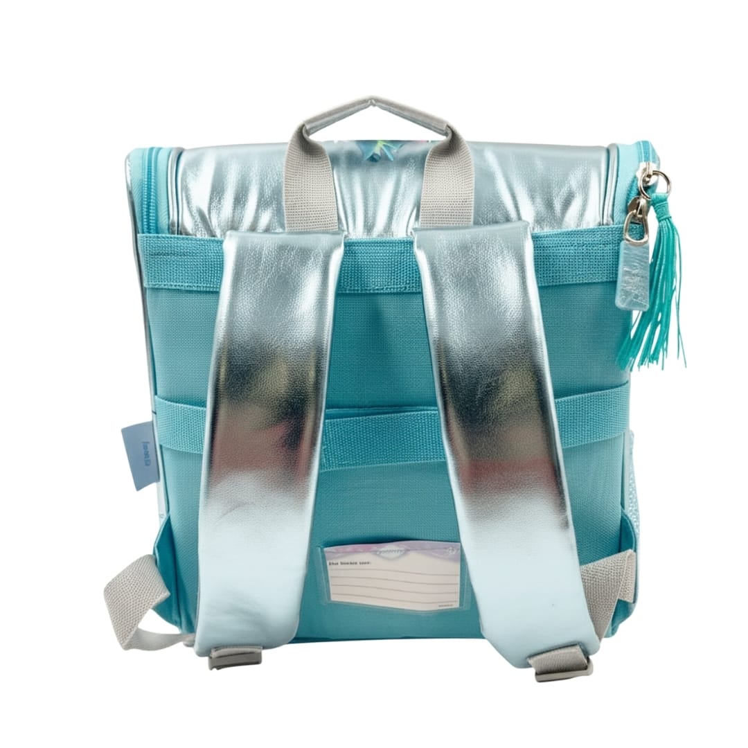 Pack Escolar Maleta Frozen Celeste Oficio3