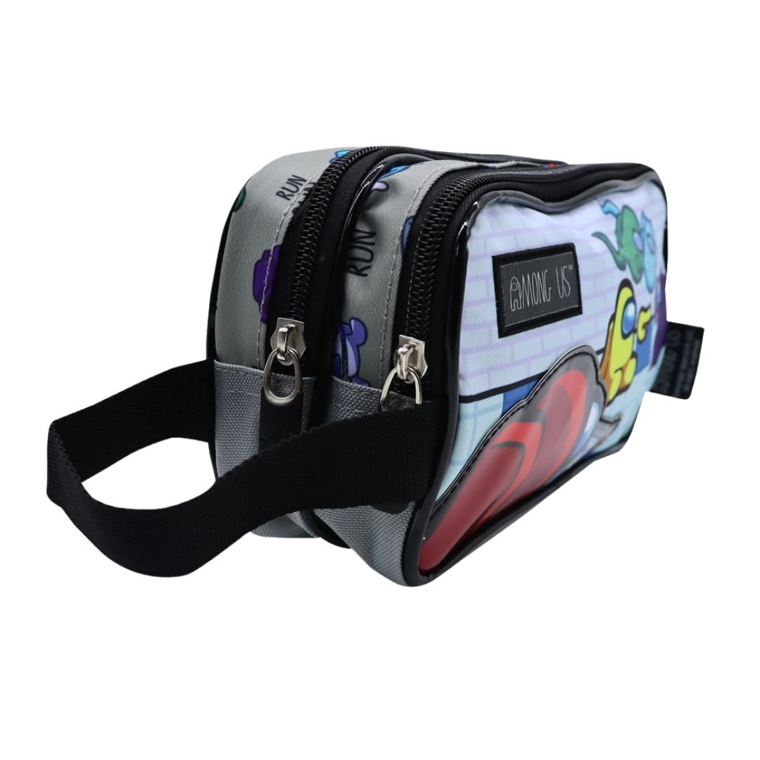 Pack Escolar Mochila Among Us Rojo Oficio6