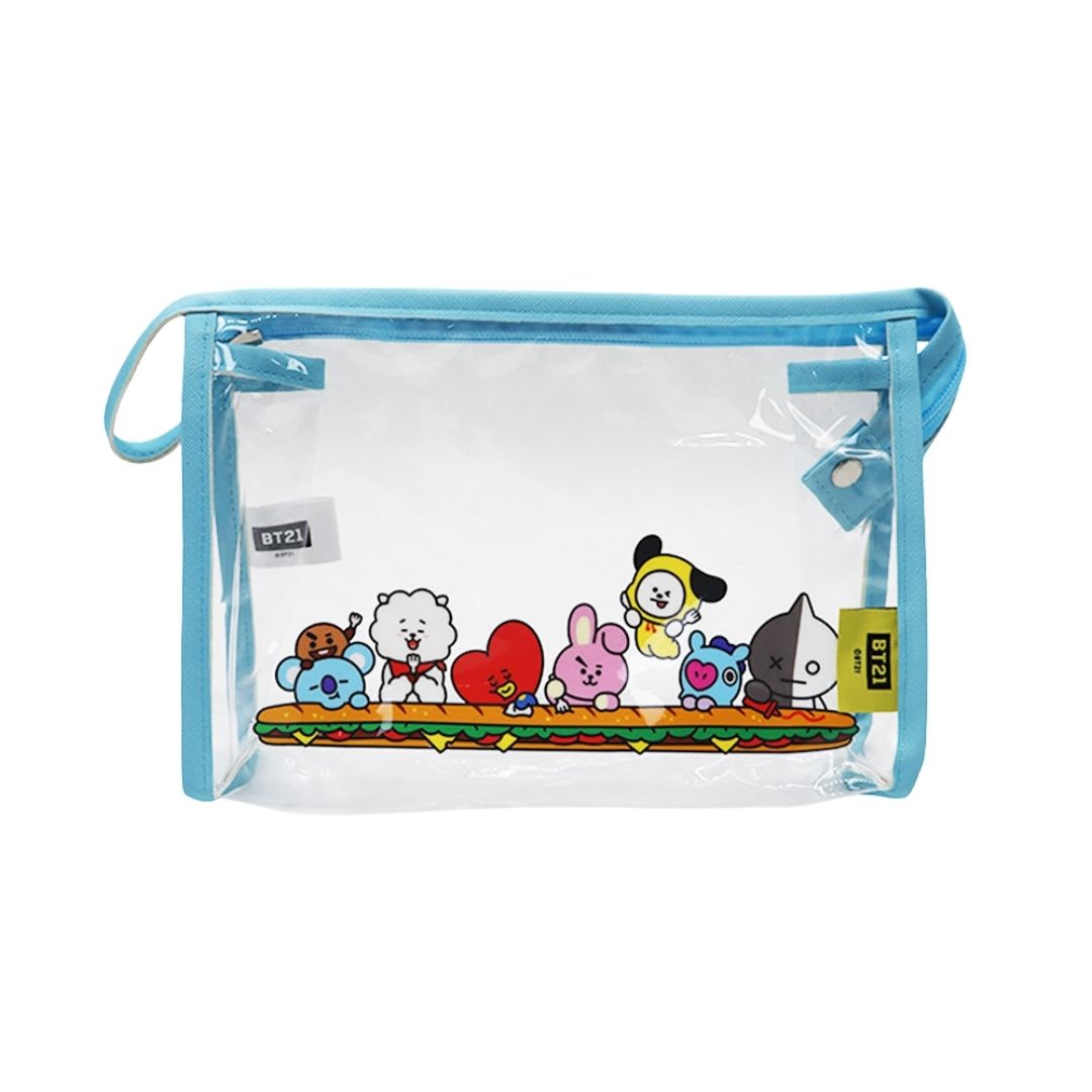 Set x2 Neceseres BT21 Personajes Completos Line Friends Diseño KPop Kawaii2