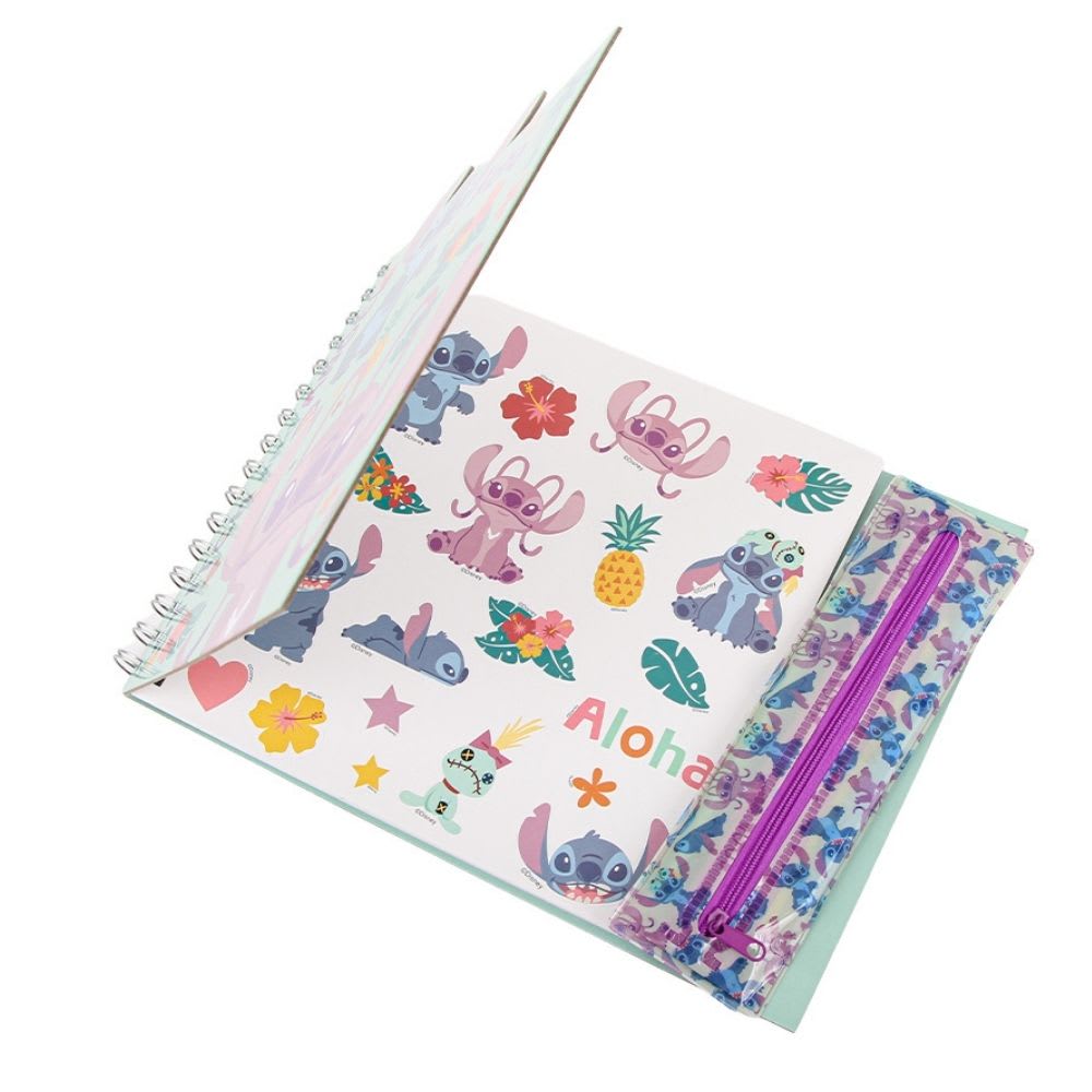 Cuaderno Set para Colorear Anillado Artesco Stitch2