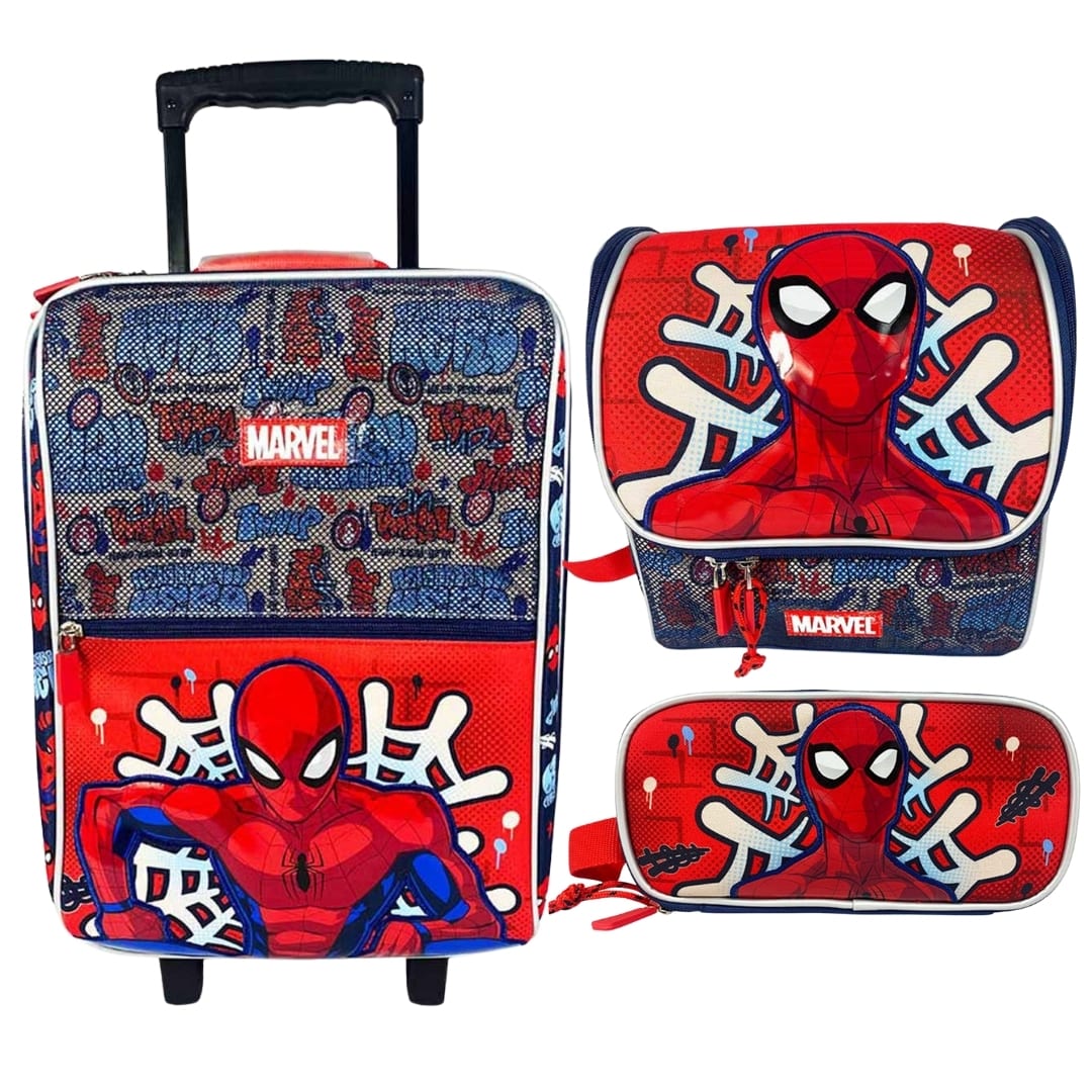 Pack Escolar Maleta Spiderman Comics Oficio 0