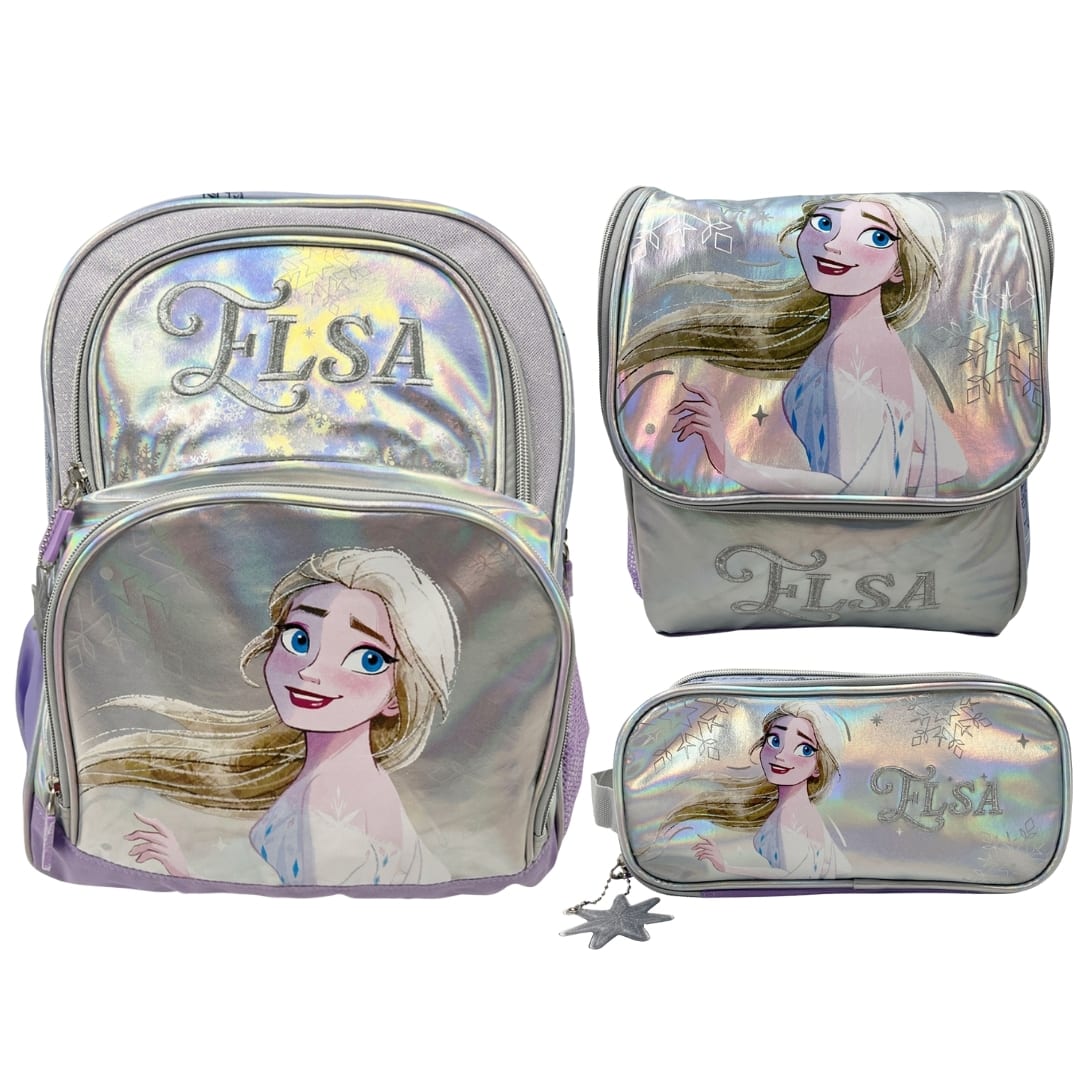 Pack Escolar Mochila Frozen Elsa Oficio 0
