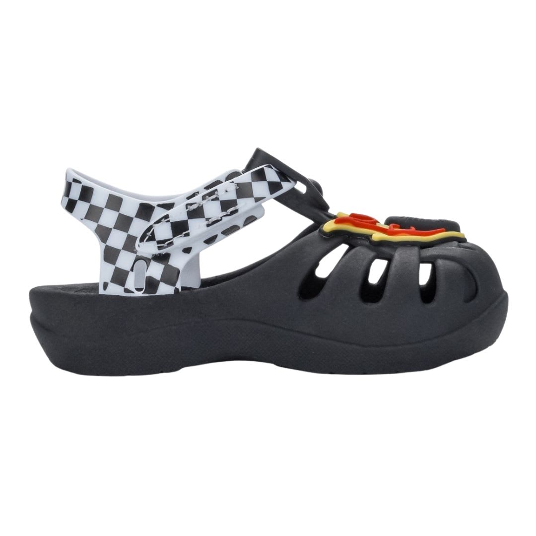 Sandalias Bebe Canasta Hot Wheels Negro5