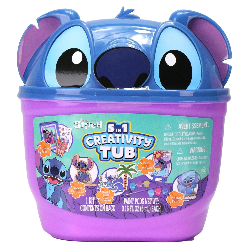 Super Kit Creativo de Actividades 5 en 1 Stitch Disney 0