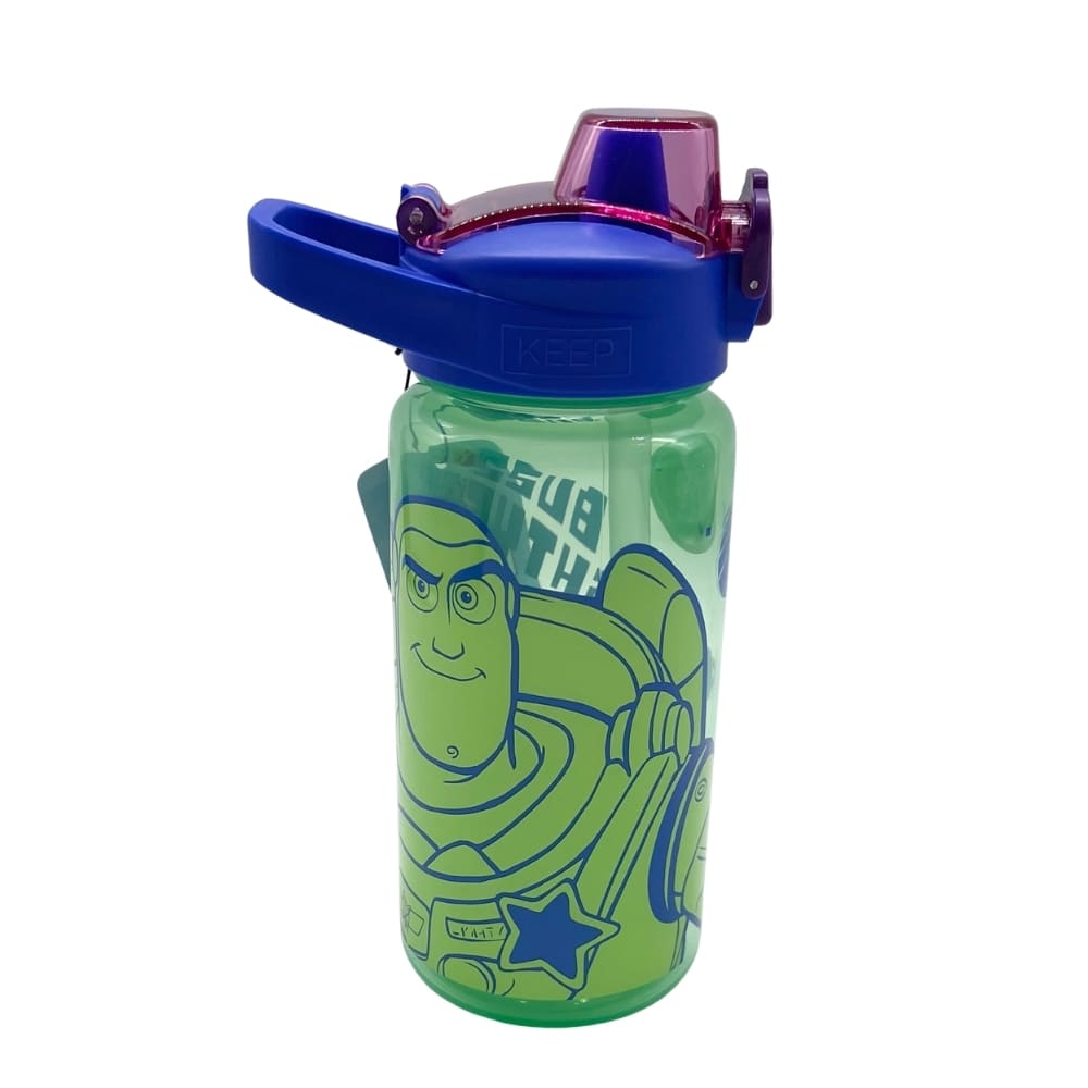 Botella Tomatodo Buzz Ligthyear Toy Story 5 Tapa con Boton Cañita Keep 650 ML3