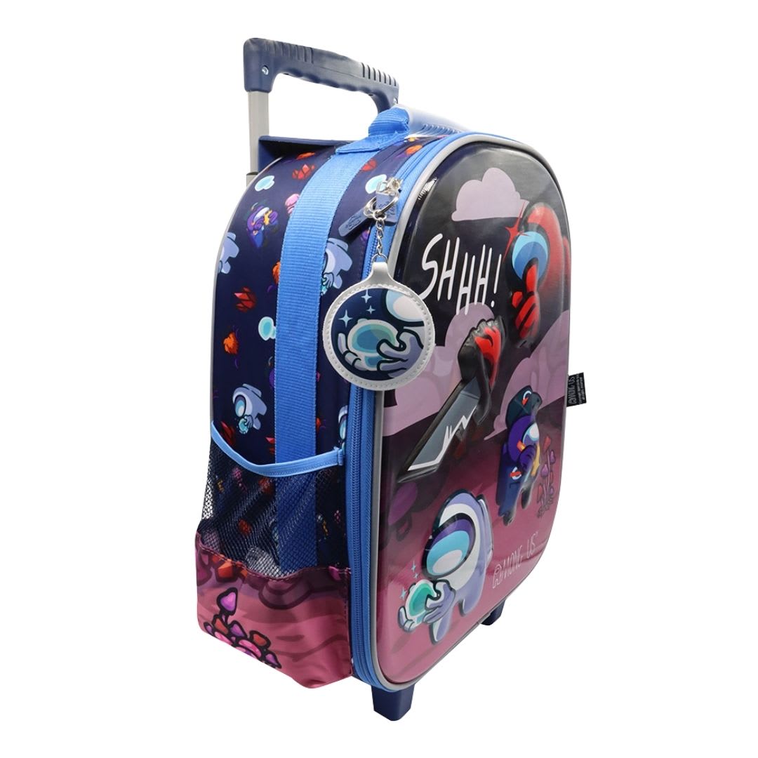 Pack Escolar Maleta Among Us Azul Oficio2