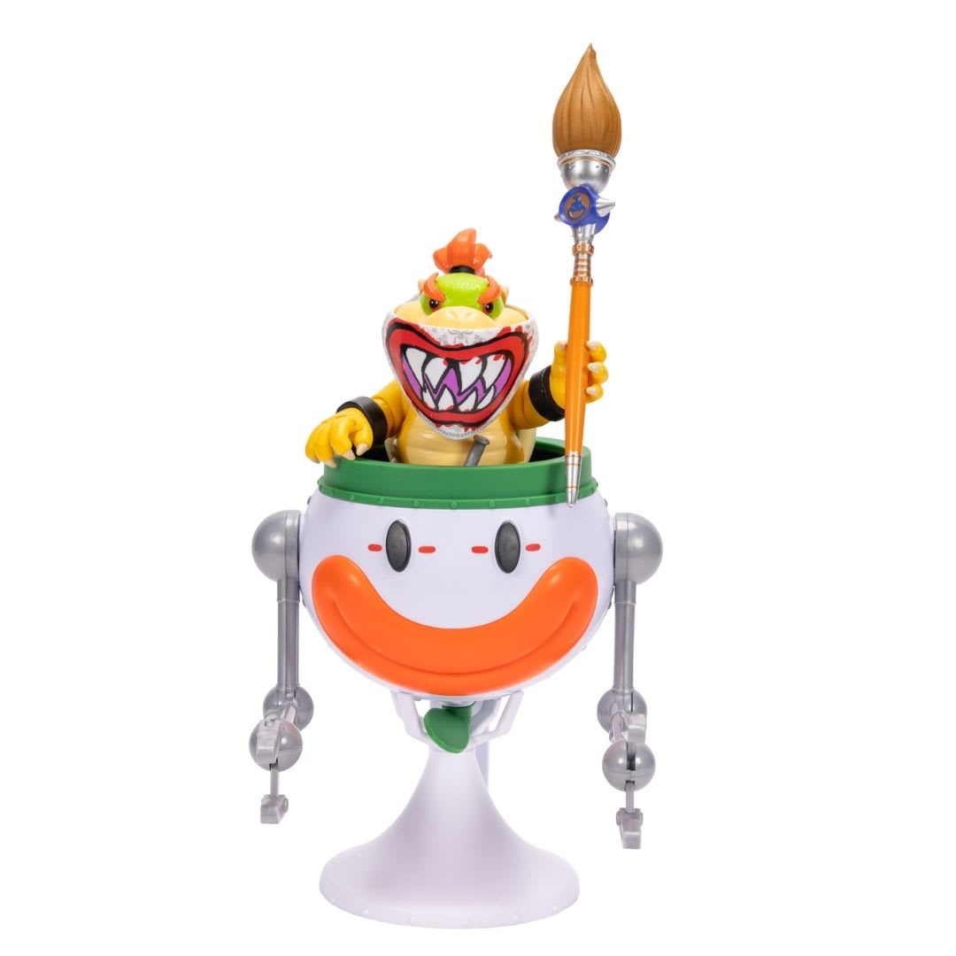 Set de Figuras Mario Galaxy Clowncar 13cm Nintendo3