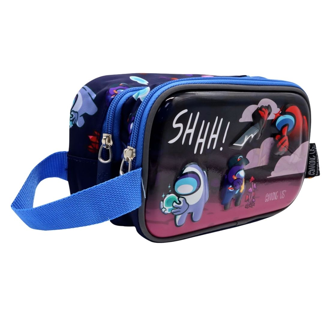 Pack Escolar Mochila Among Us Azul Oficio6