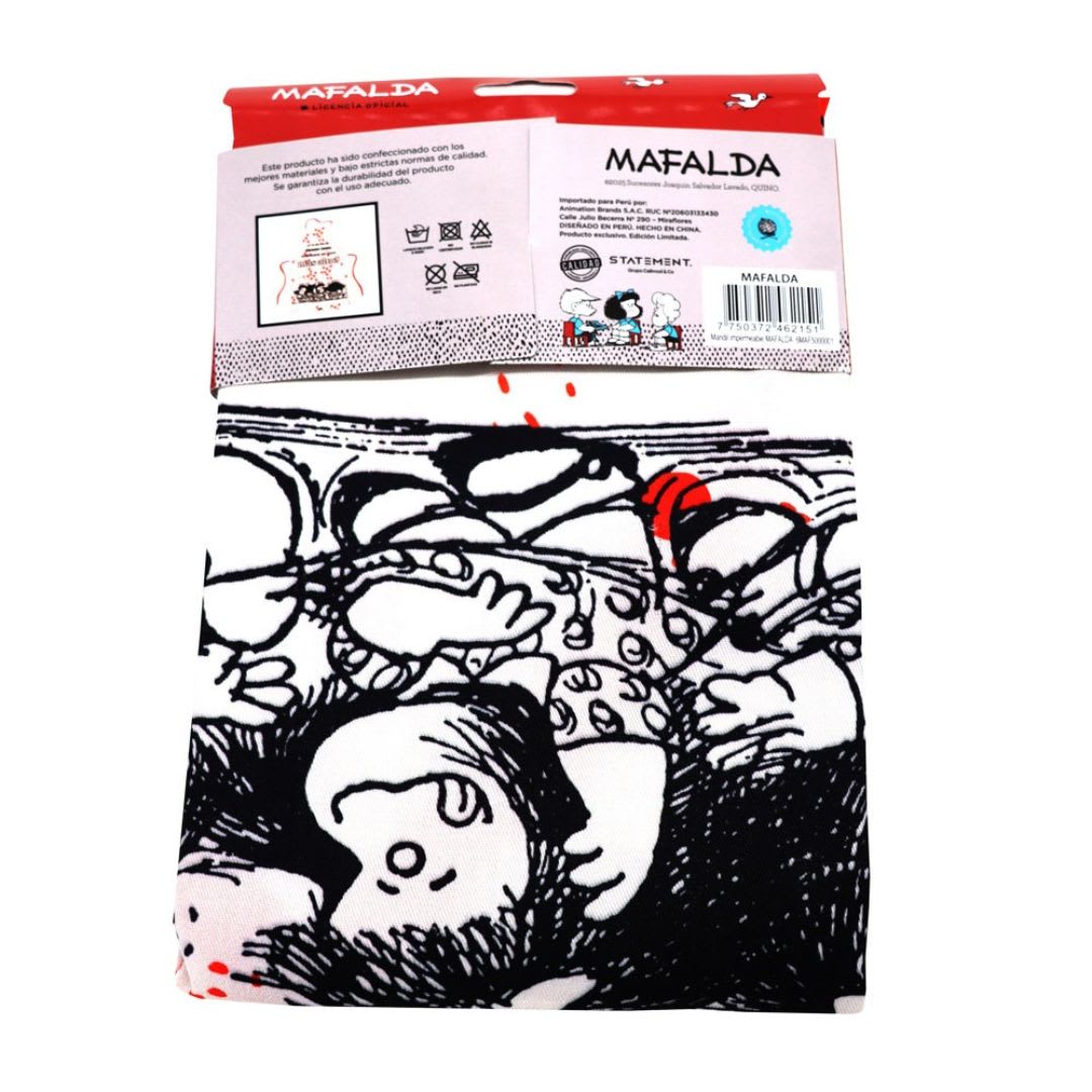 Mandil Delantal Impermeable de Cocina Adulto Mafalda3