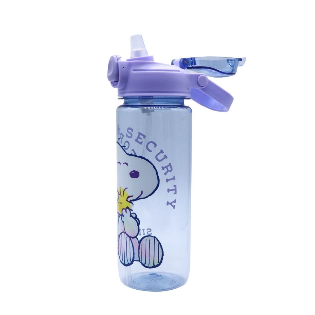Tomatodo Escolar Botella Con Cañita Snoopy Lila 750 ML4
