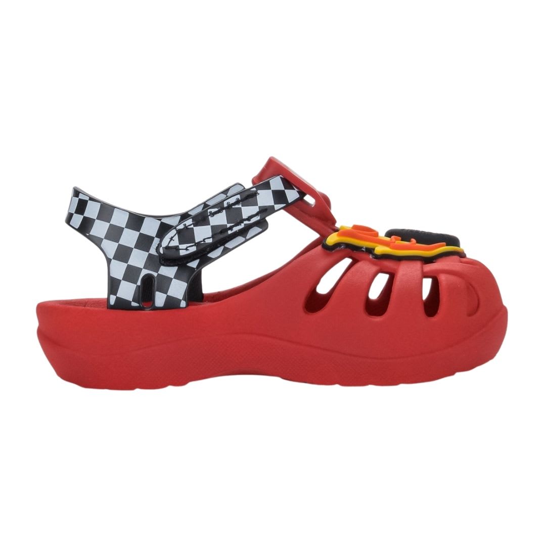 Sandalias Bebe Canasta Hot Wheels Rojo5