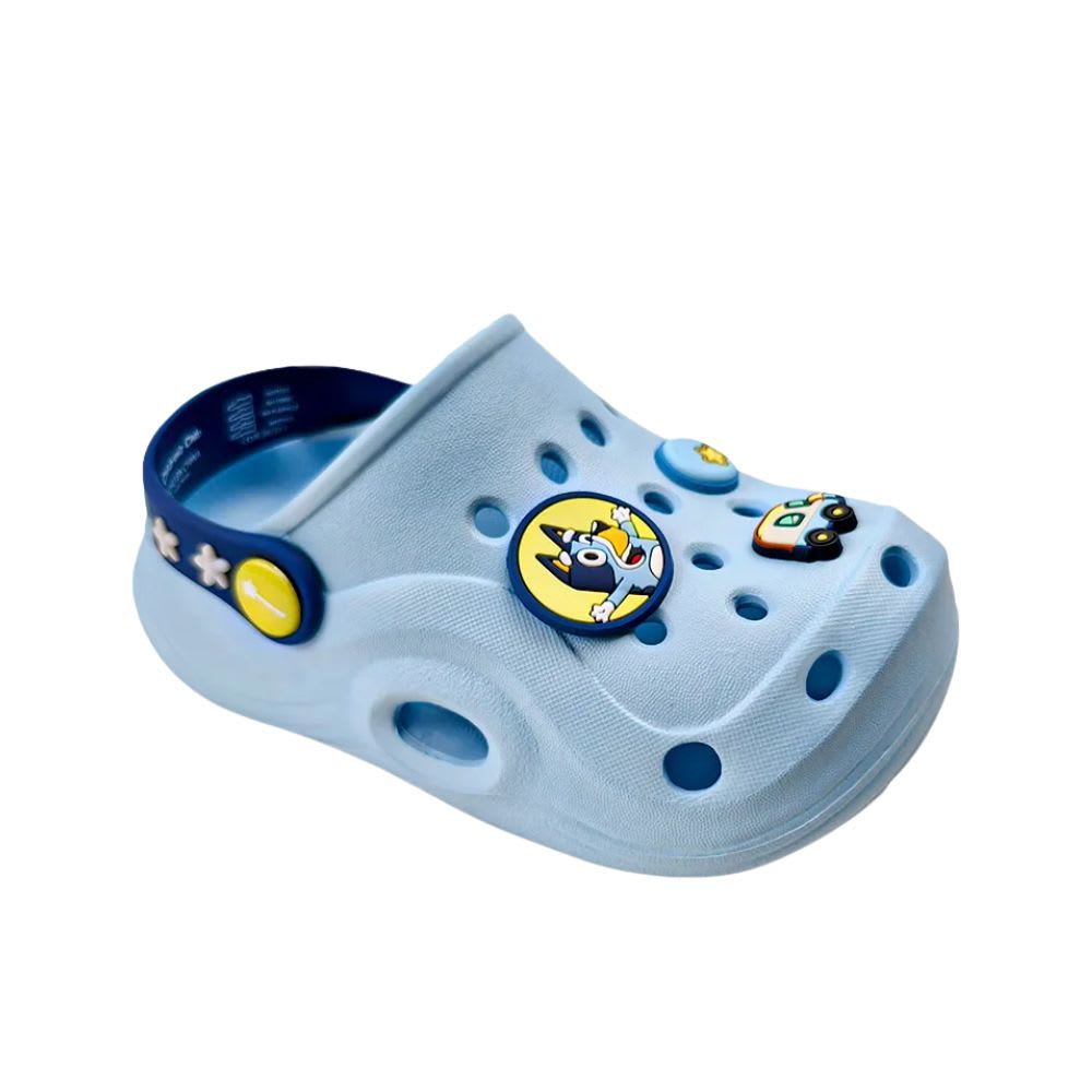 Sandalias Niño Clog Casual Bluey Celeste 0