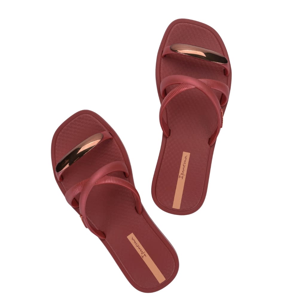 Sandalias Mujer Ipanema Metal Chic Cobre3