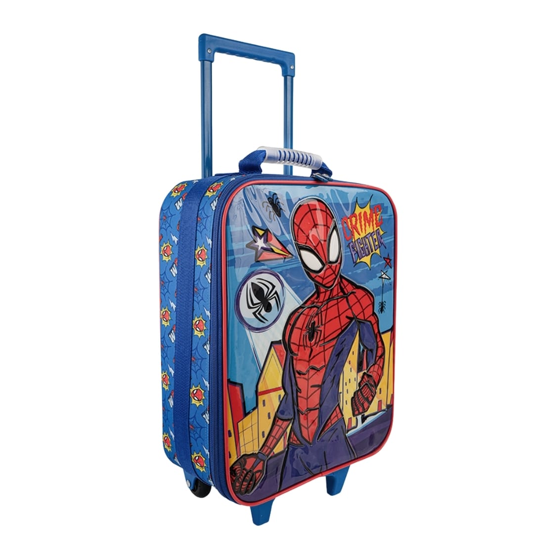 Pack Escolar Maleta Spiderman Eco Celeste Oficio2