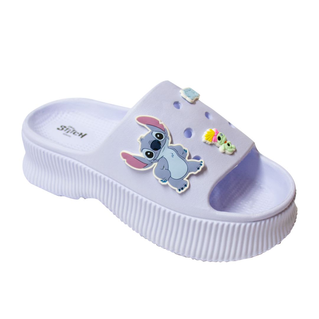 Sandalias Mujer Casual Stitch Lila 0