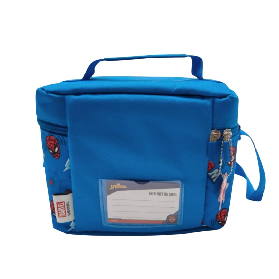 Pack Escolar Maleta Spiderman Eco Celeste Oficio4