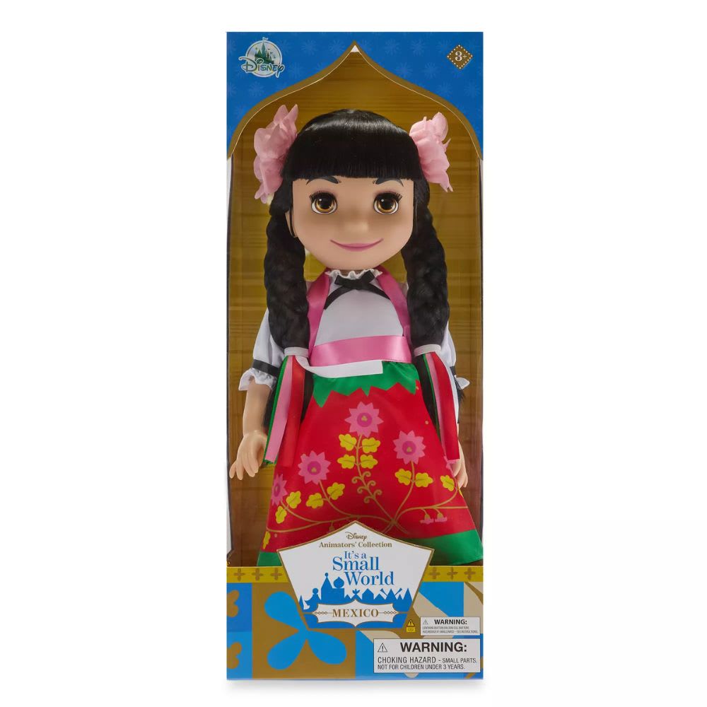Muñeca Animator Princesa Musical ''It's a Small World'' Mexico Disney Store Coleccionable3