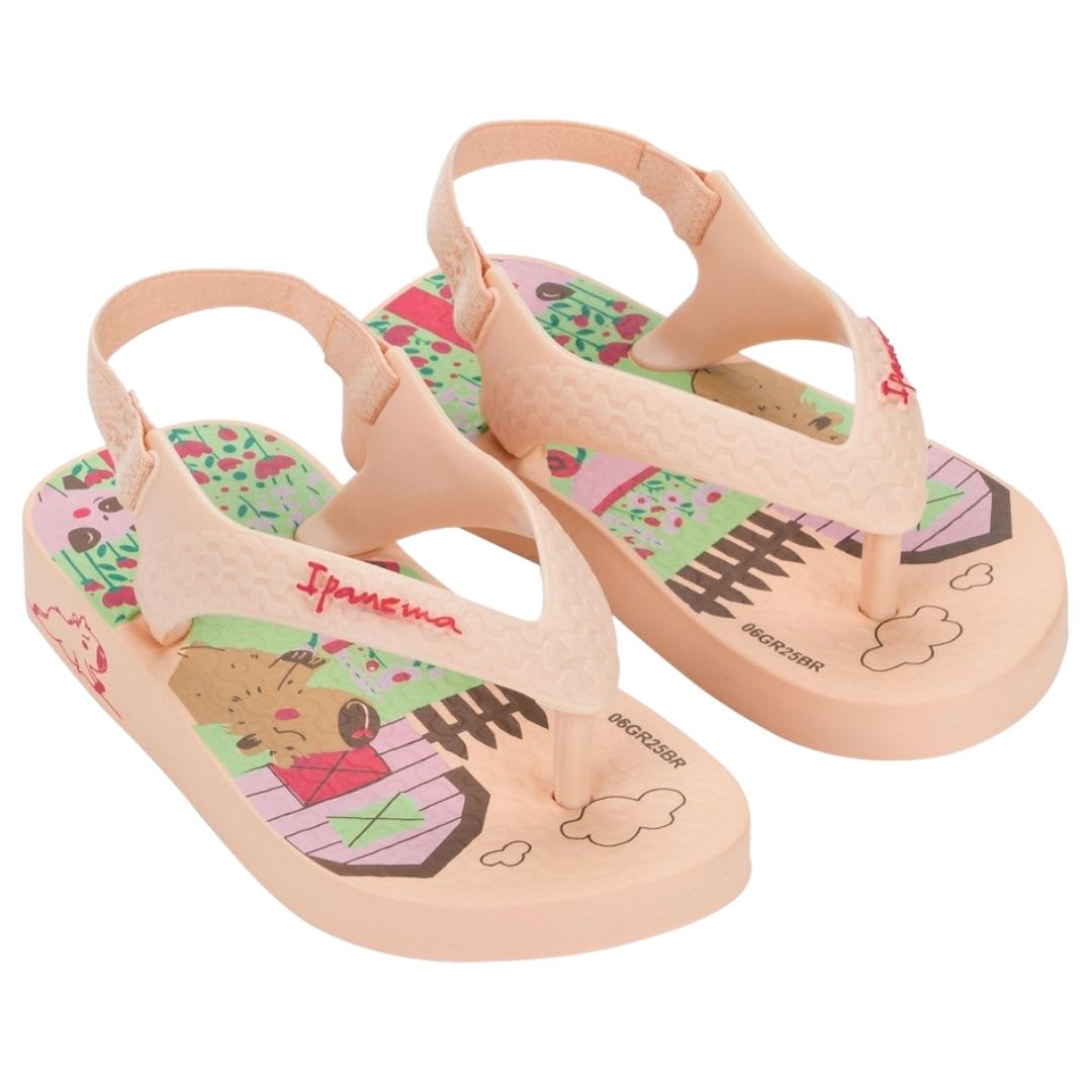 Sandalias Bebe Capibara Ipanema Melon 0