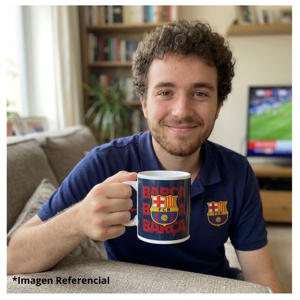 Mug Taza Barcelona Futbol Escudo 580 ML4