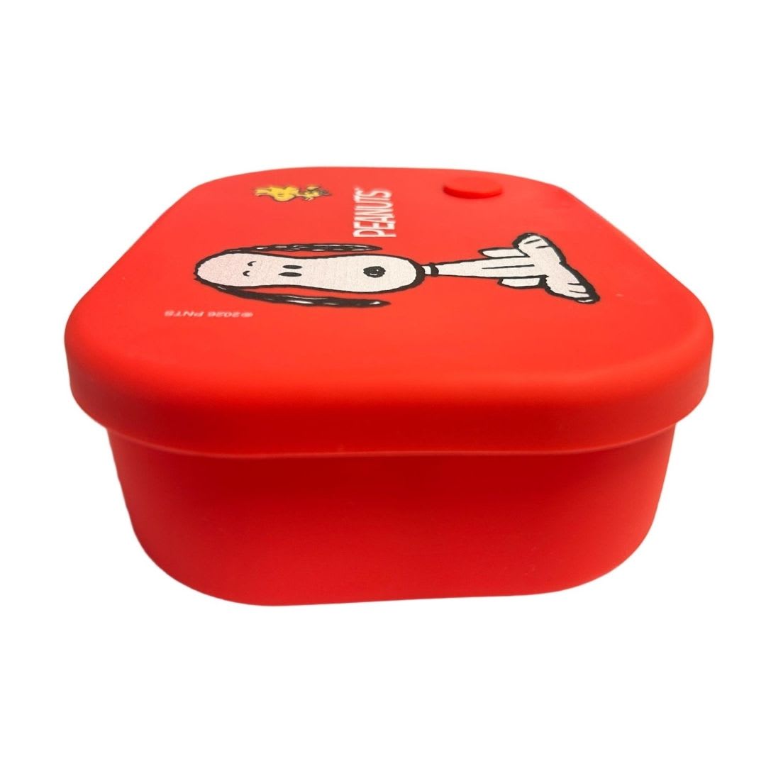 Taper Silicona Escolar Snoopy Rojo 700 ML2