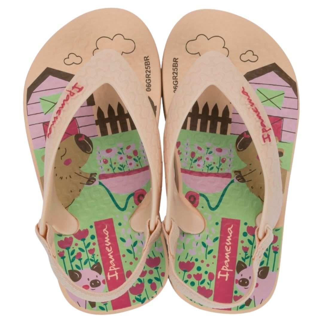 Sandalias Bebe Capibara Ipanema Melon2