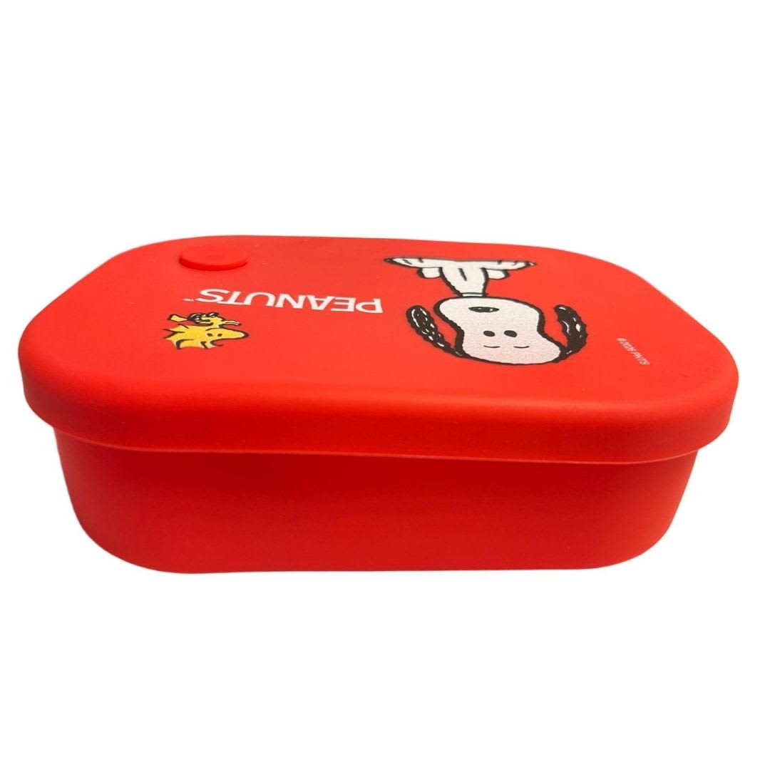 Taper Silicona Escolar Snoopy Rojo 700 ML3