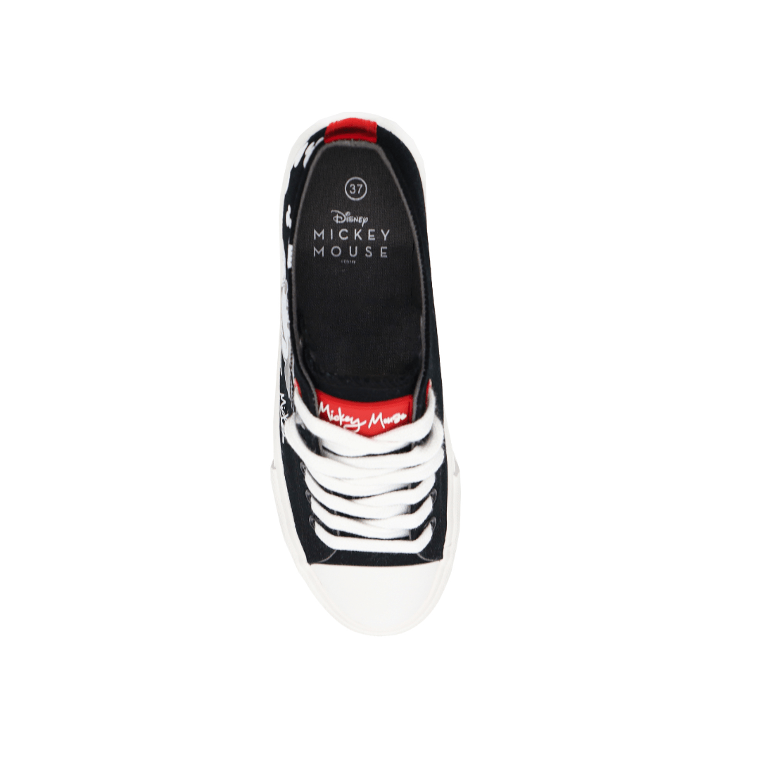 Zapatillas Mickey Mouse Negro Mujer2