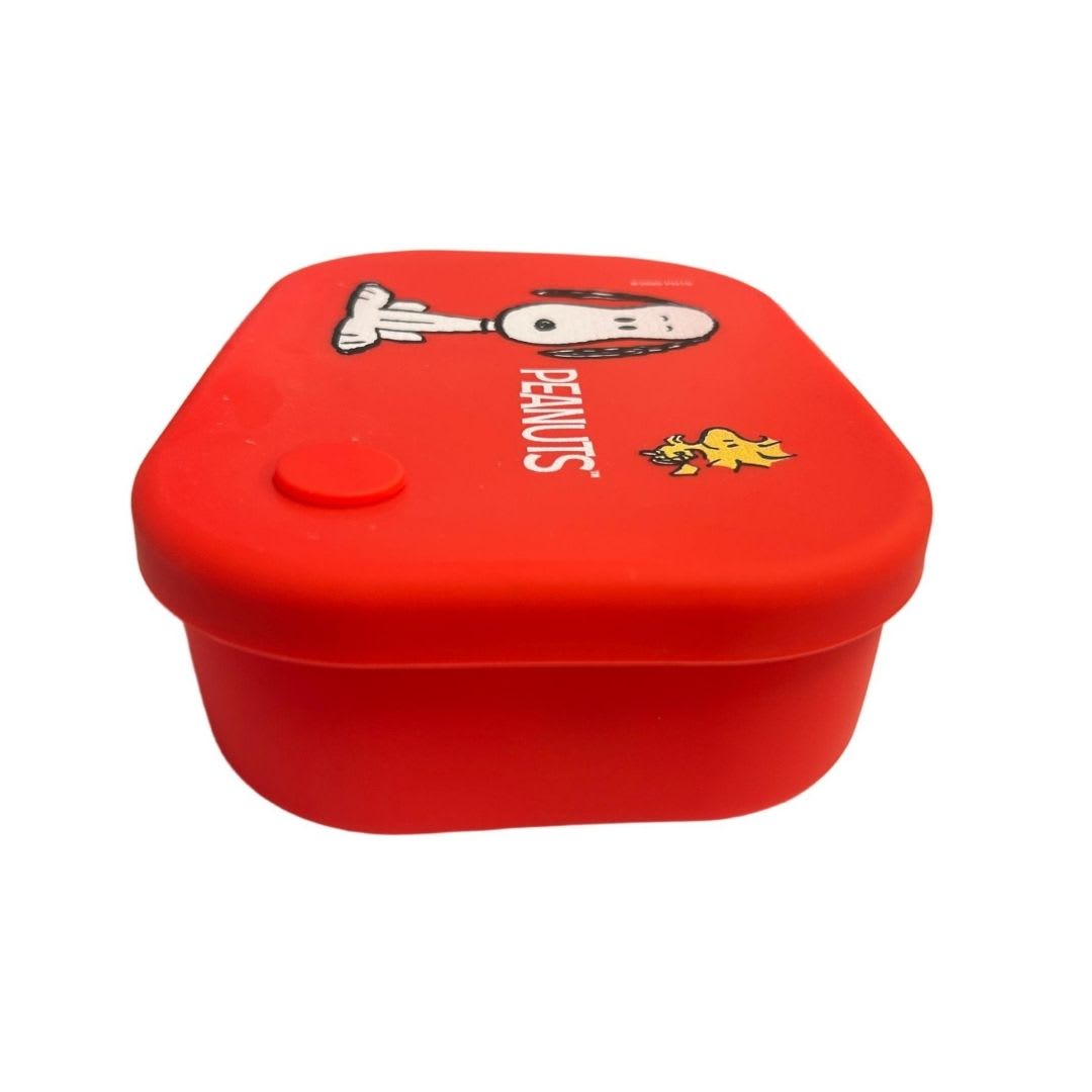 Taper Silicona Escolar Snoopy Rojo 700 ML4