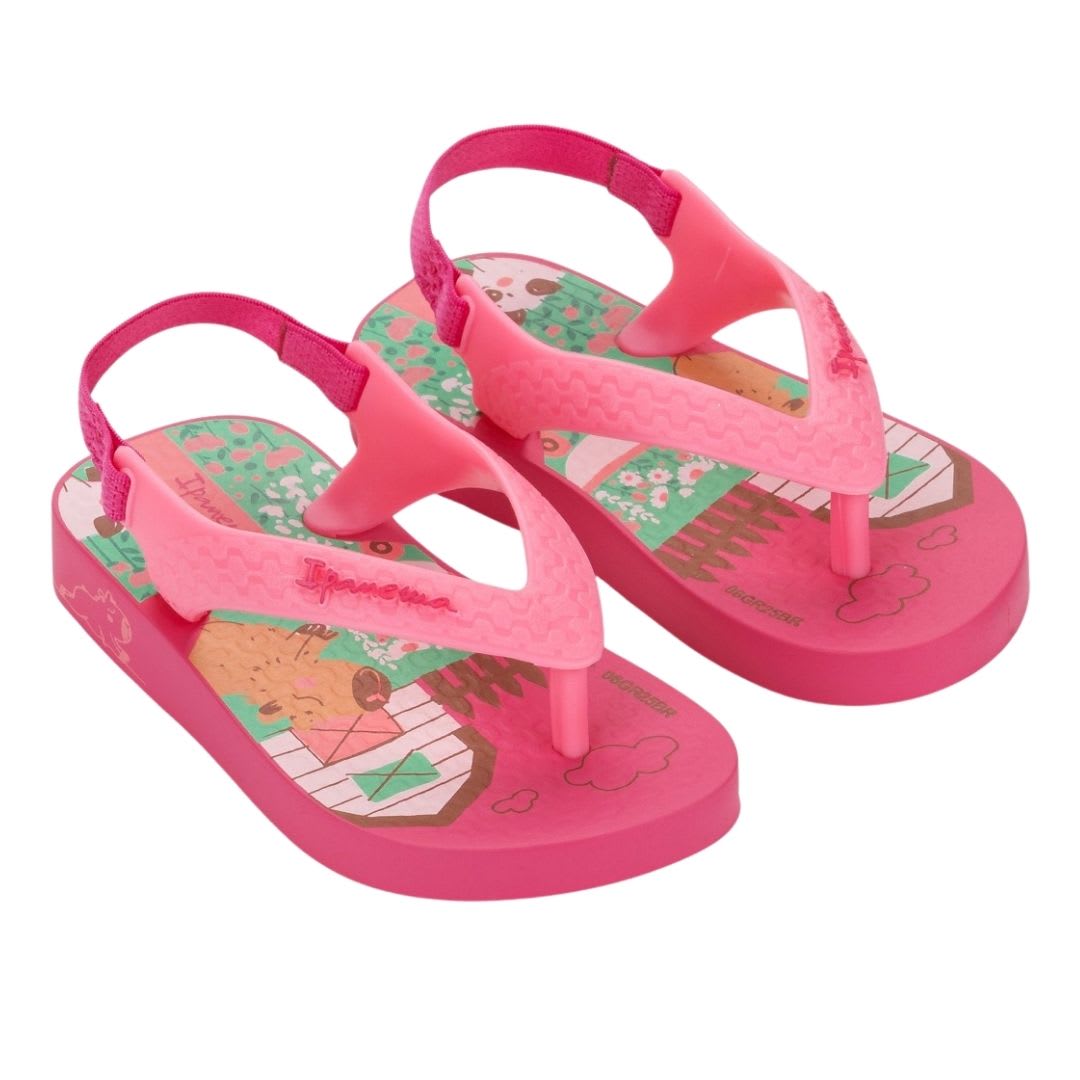 Sandalias Bebe Capibara Ipanema Rosado 0
