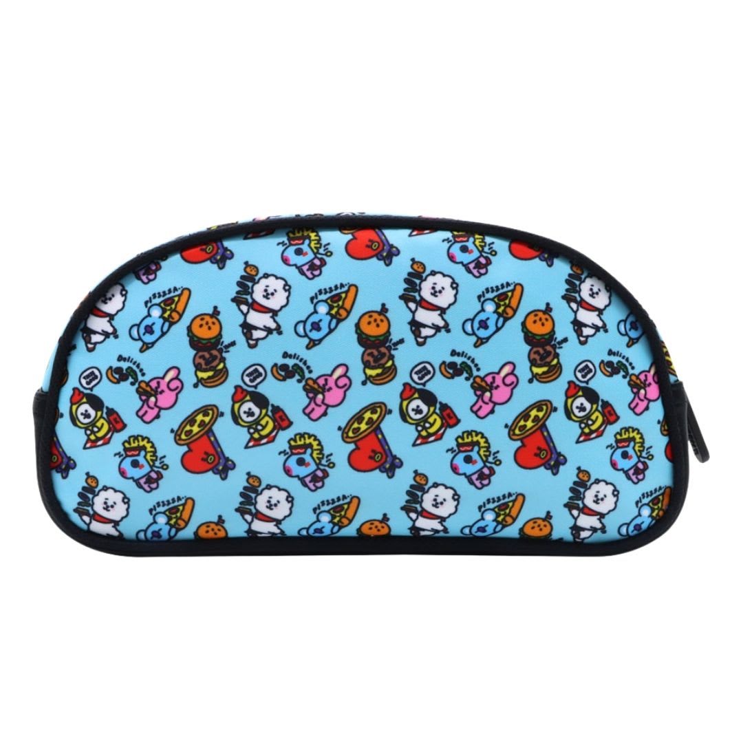 Pack Escolar Mochila BT21 Celeste Oficio7